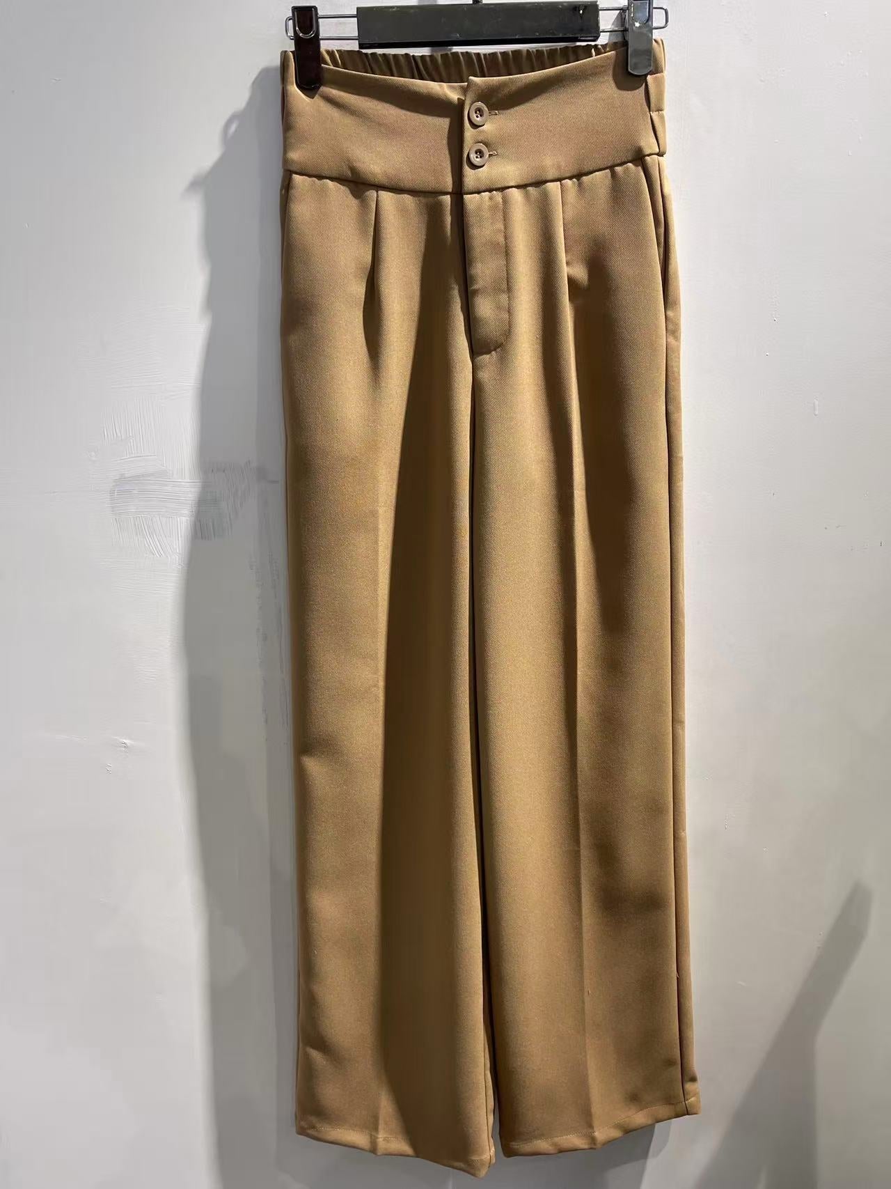 Pantalons taille haut
