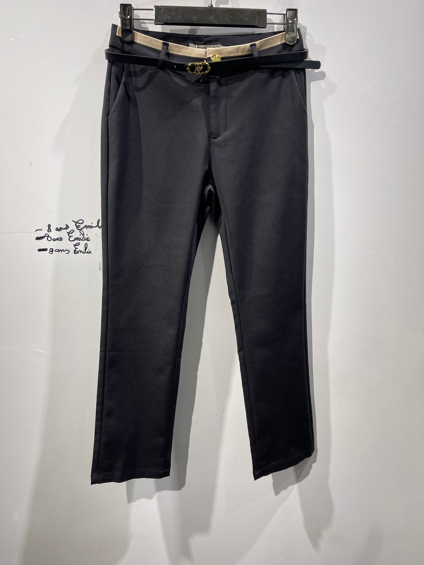 pantalon chino avec ceinture