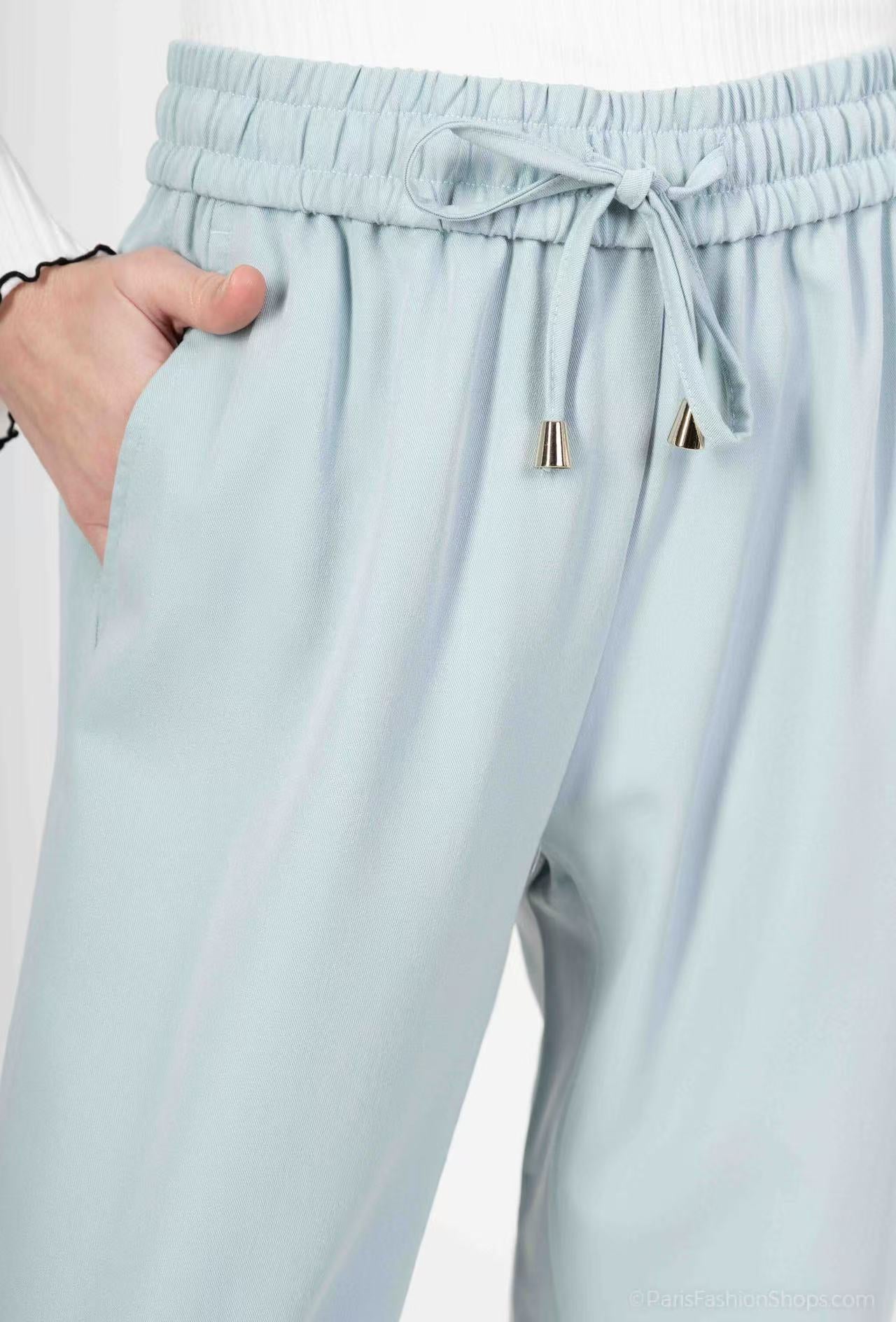 Pantalon avec serage cordon