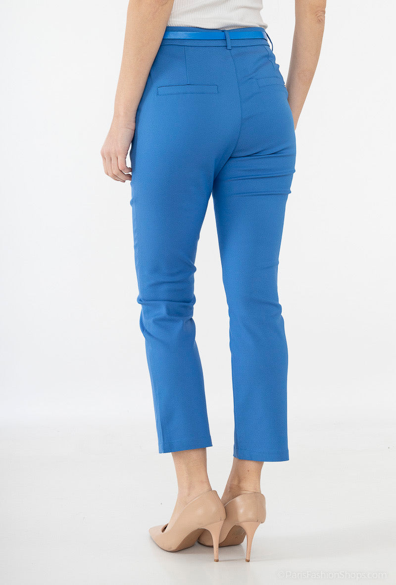 pantalon chino avec ceinture