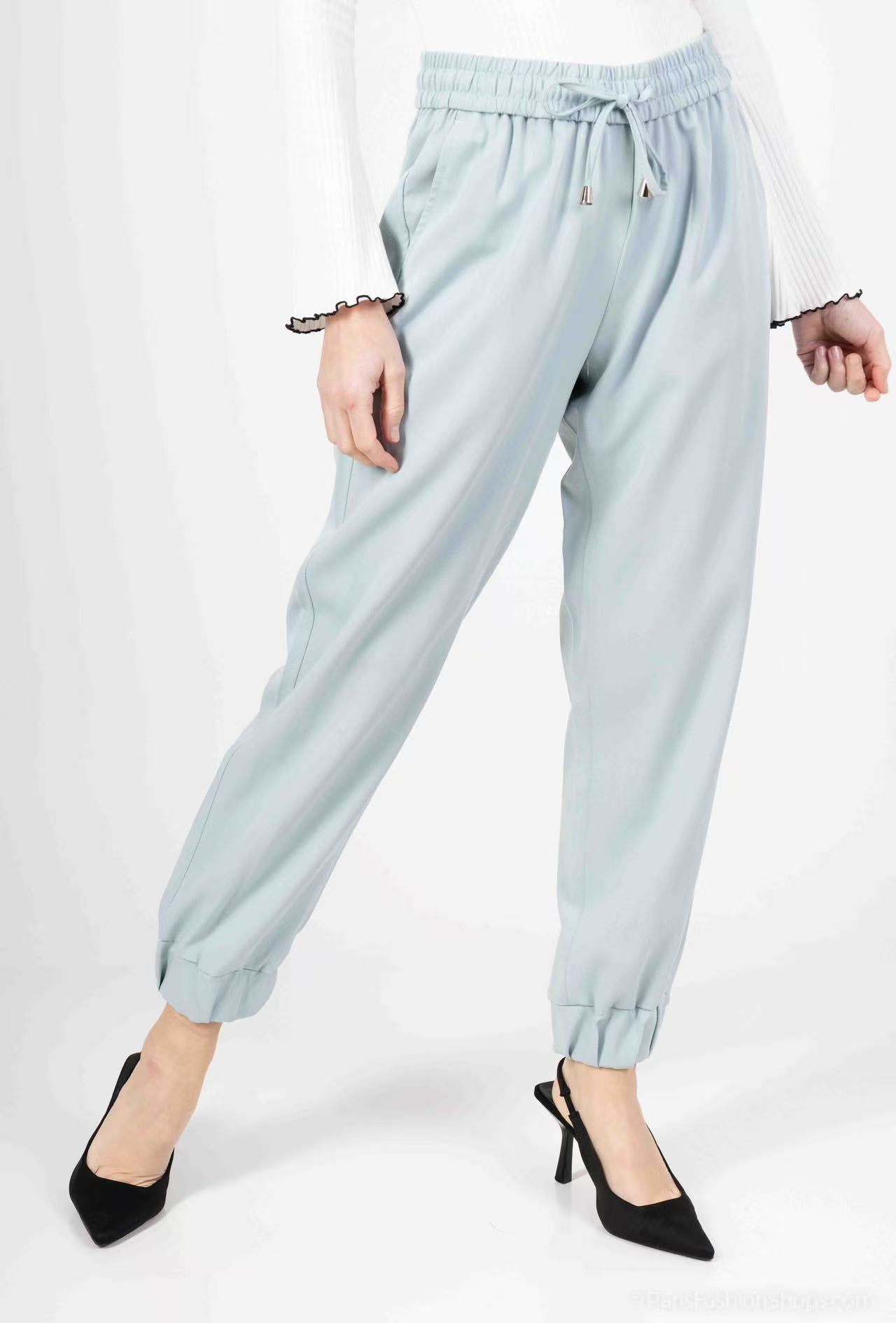 Pantalon avec serage cordon