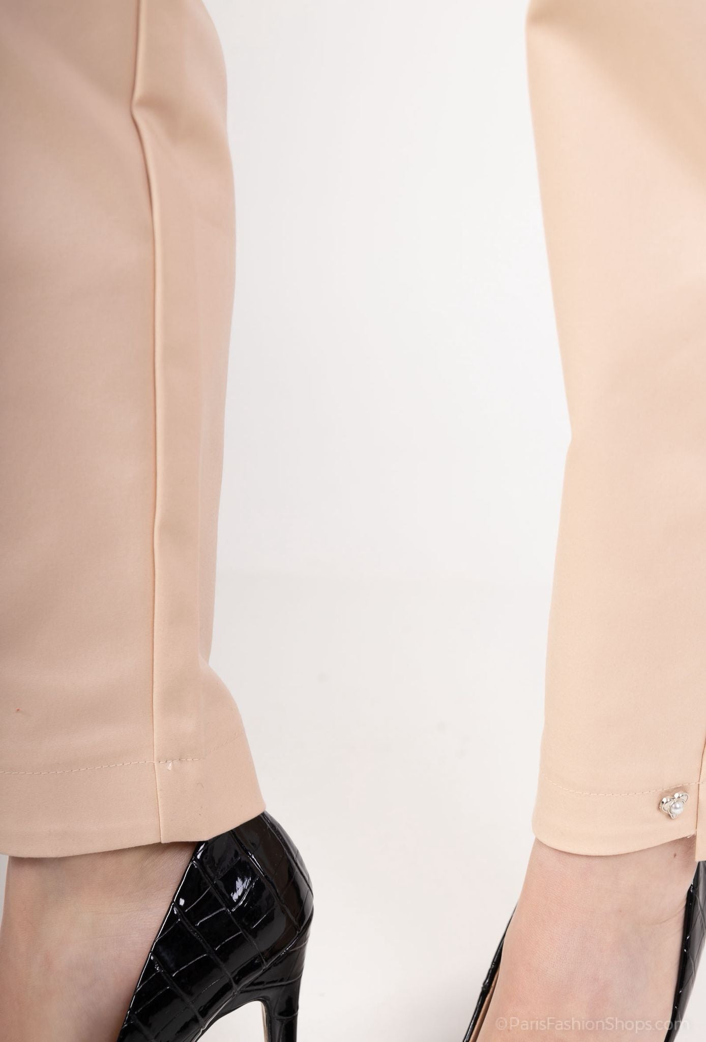 pantalon à cheville coup droit