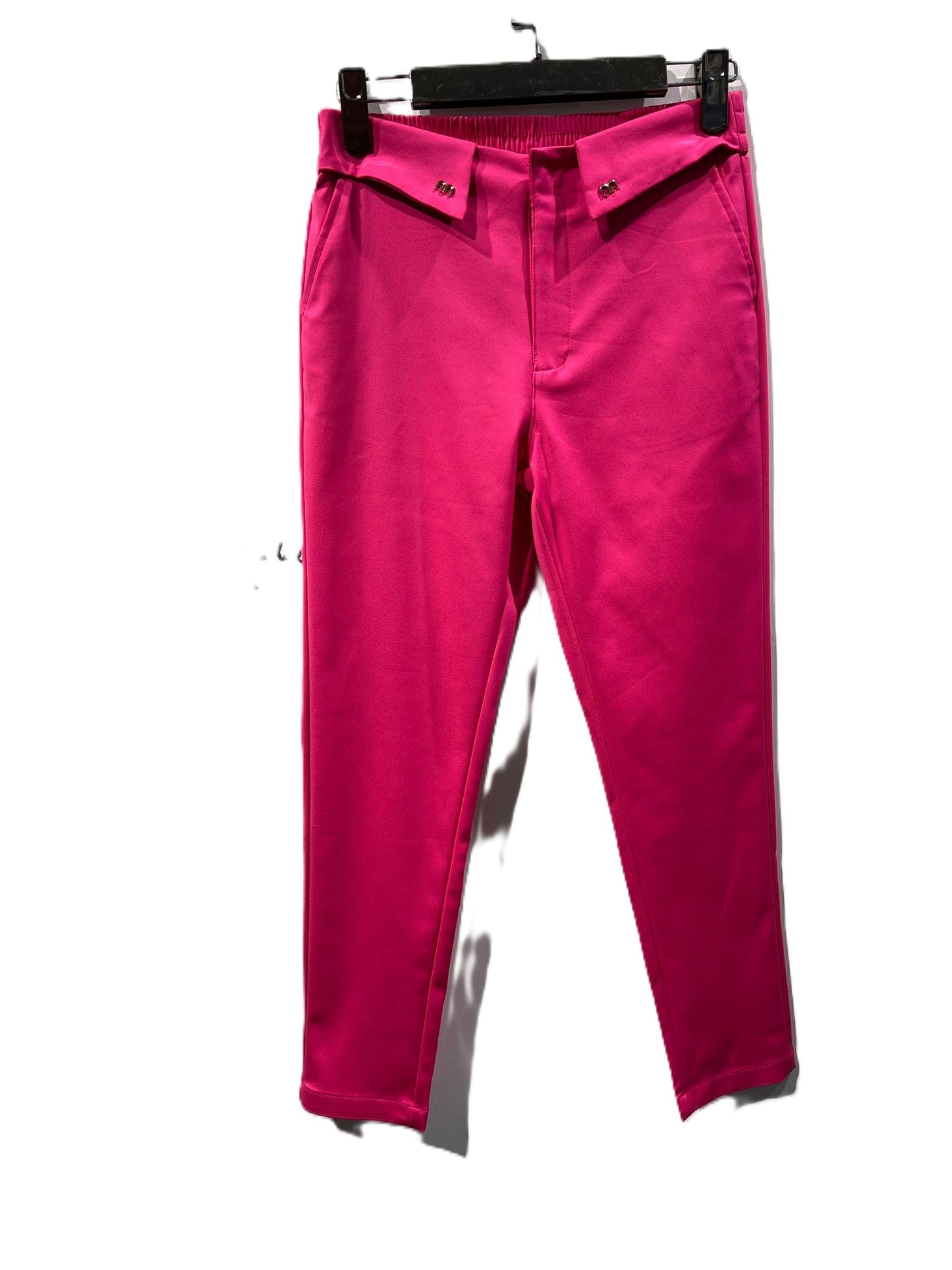 pantalon chino slim taille élastique
