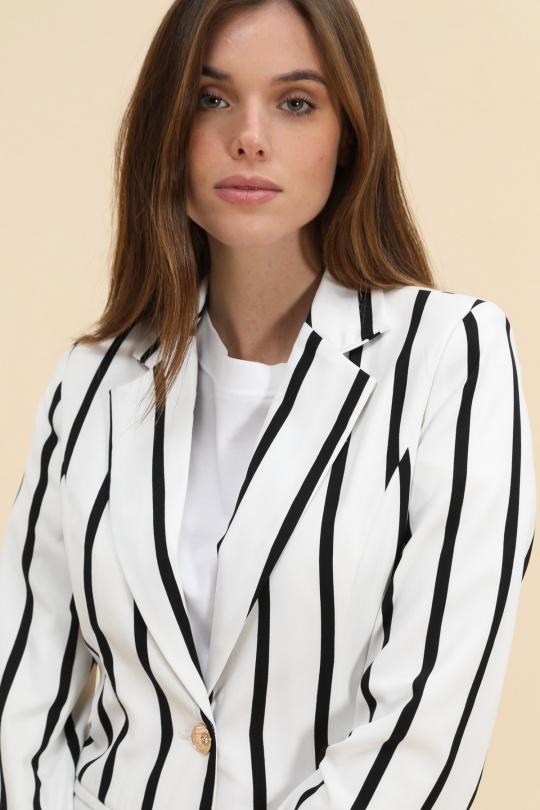 veste à rayures