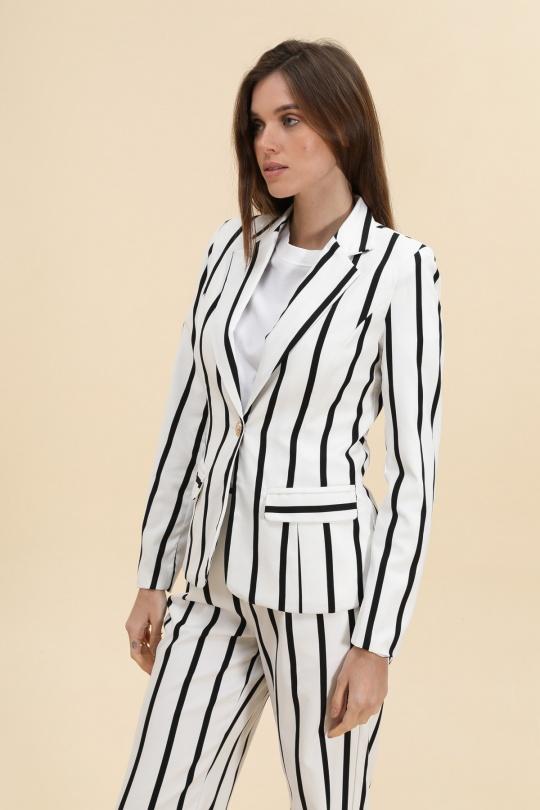 veste à rayures