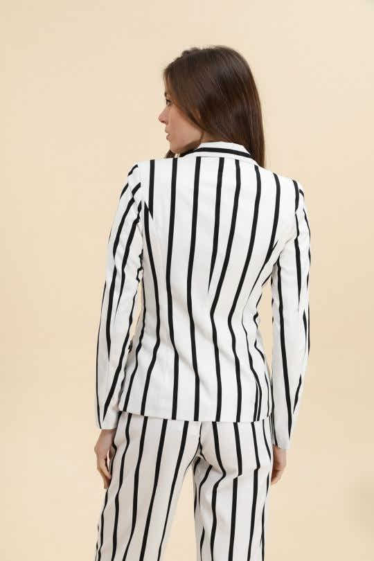 veste à rayures