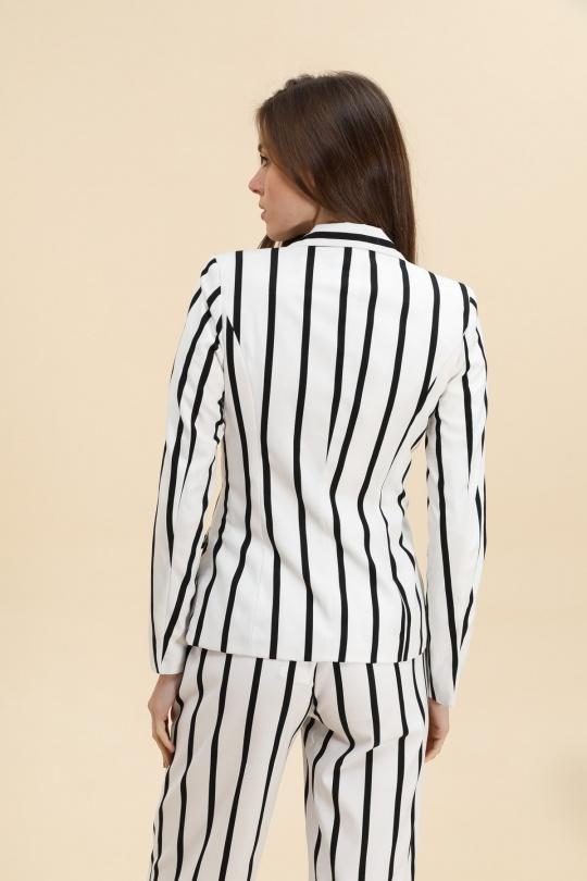 veste à rayures