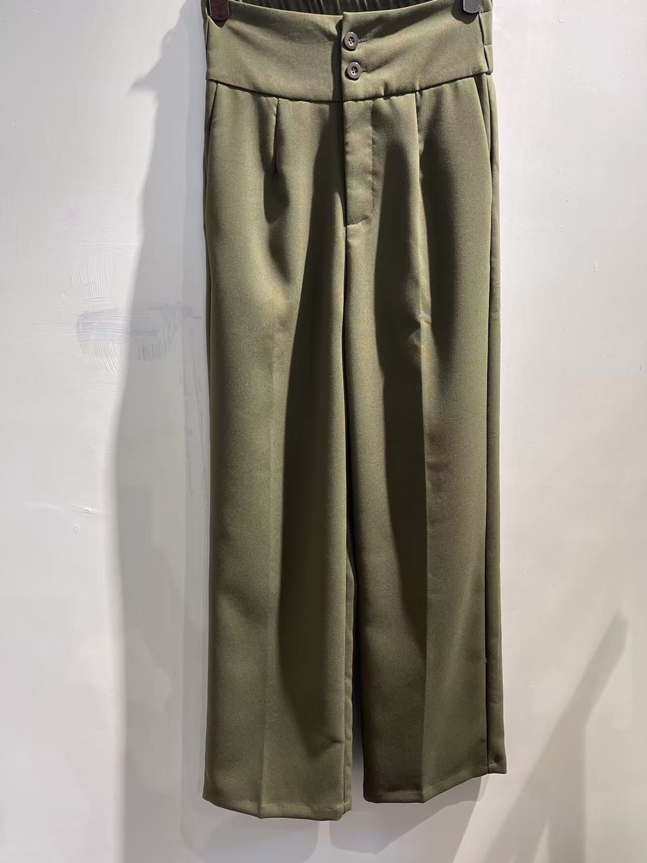Pantalons taille haut
