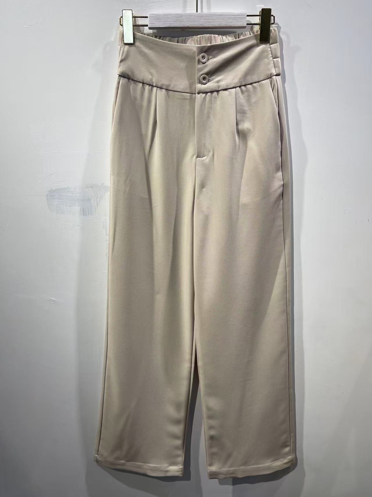 Pantalons taille haut