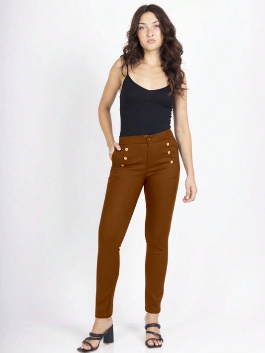 Pantalon avec boutonne