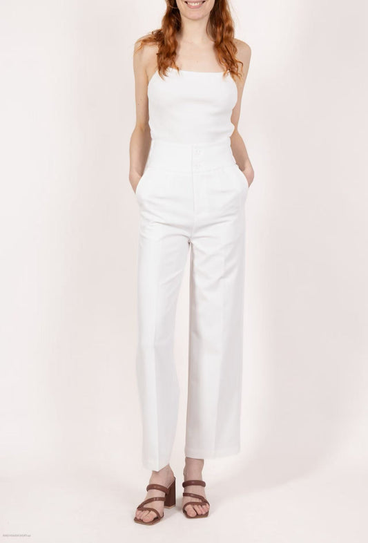 Pantalons taille haut