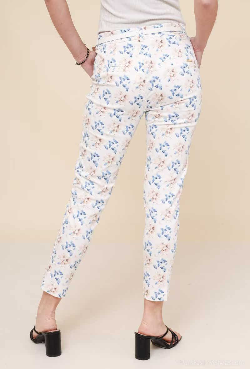 Pantalon imprimé femme pour look estival - Magnolia Paris