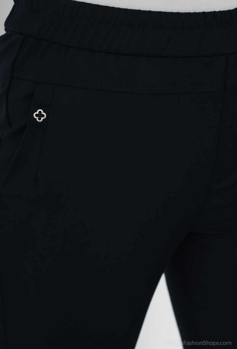 pantalon avec ceinture élastique