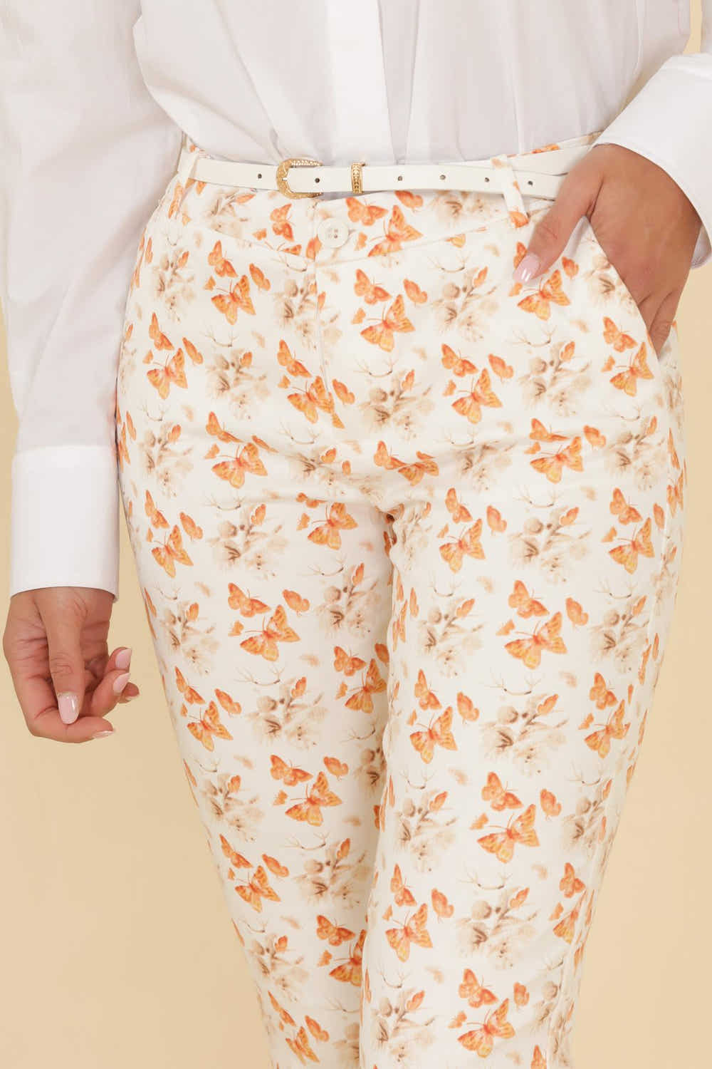 Pantalon imprimé femme - vue produit Magnolia Paris