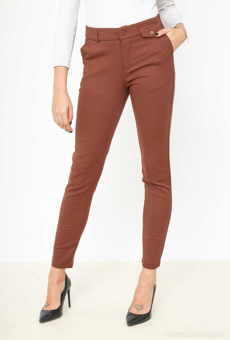 Pantalon droit stretch L135
