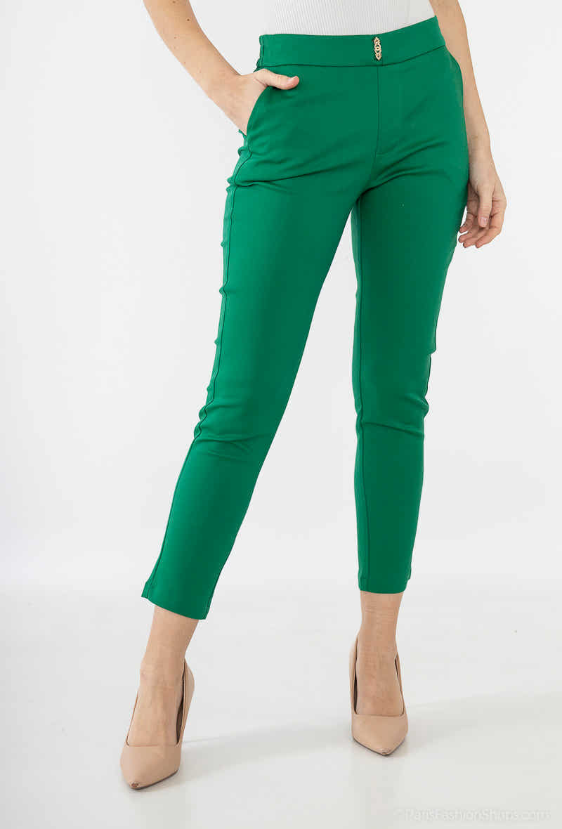 pantalon slim en cheville