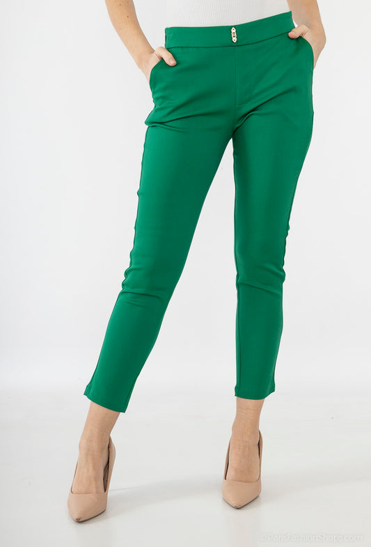 pantalon slim en cheville