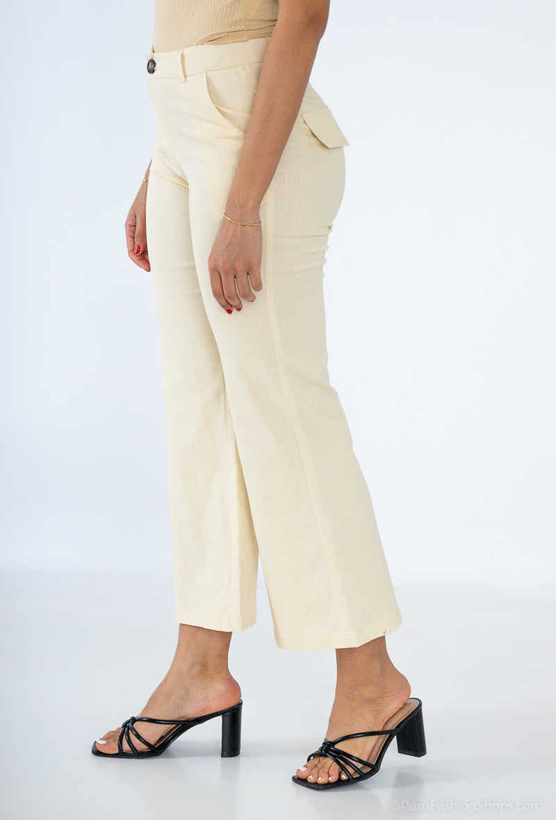 pantalon en lin