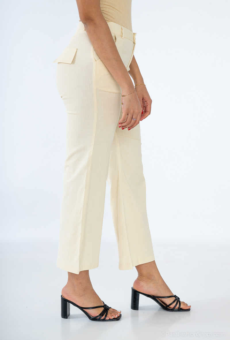 pantalon en lin