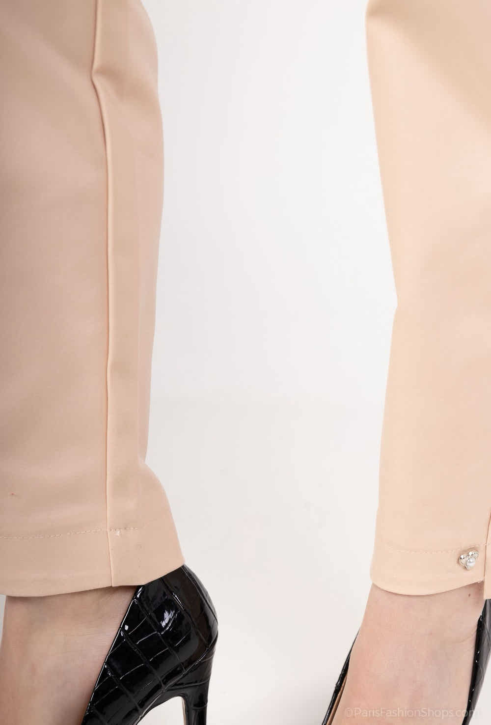 pantalon à cheville coup droit