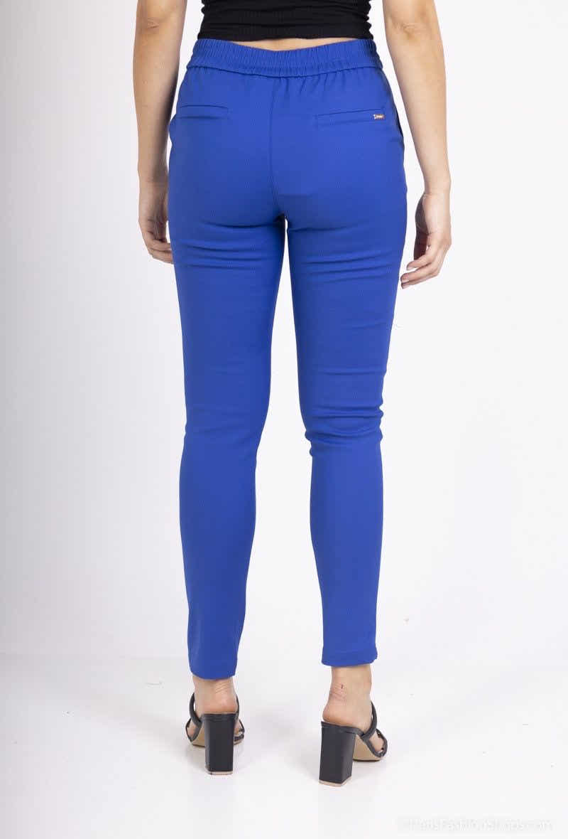 Pantalon slim à taille élastique L146