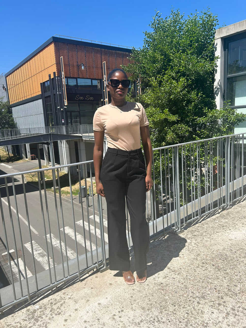 Pantalon droit d’été femme L184