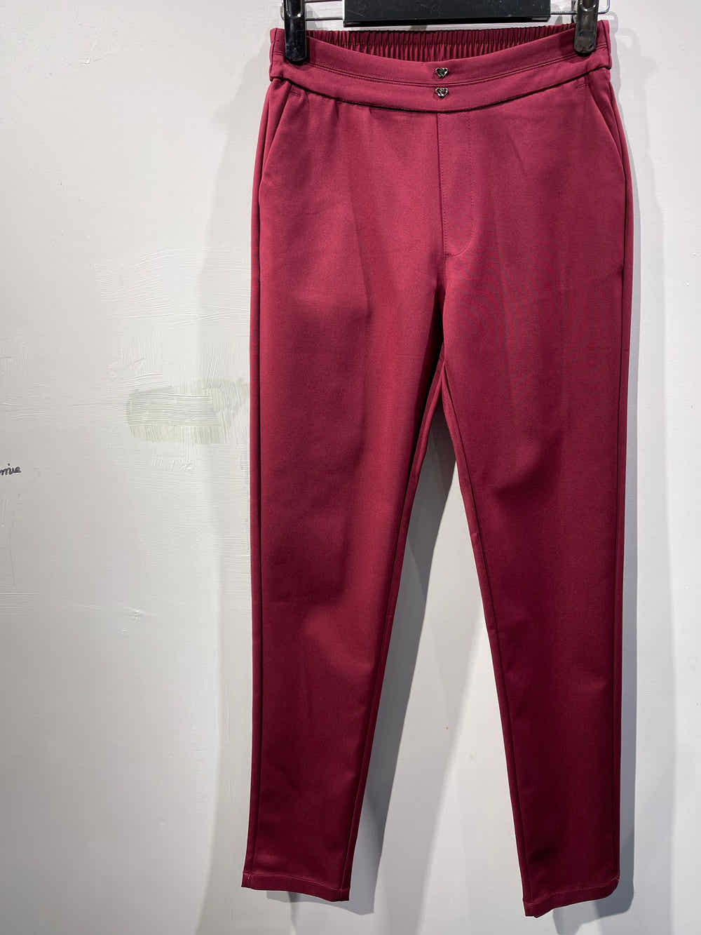 Pantalon slim à taille élastique L146