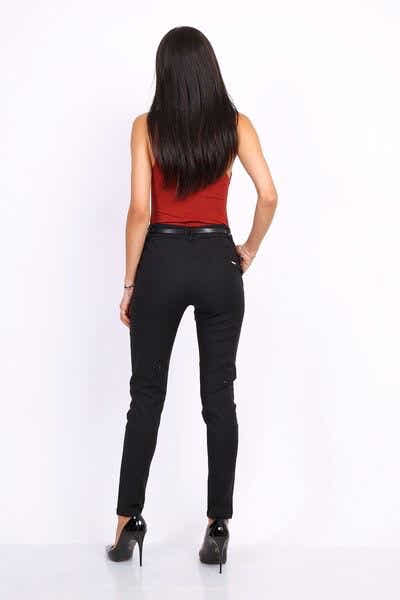 pantalon slim avec ceinture