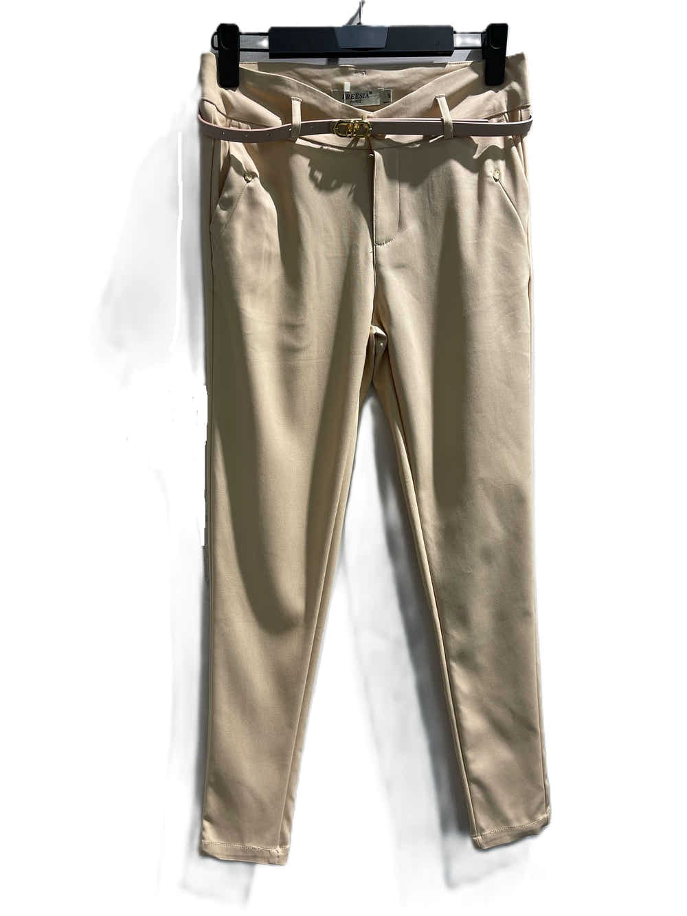 pantalon slim avec ceinture