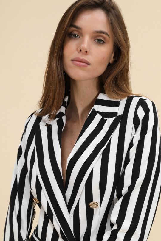 veste à rayures