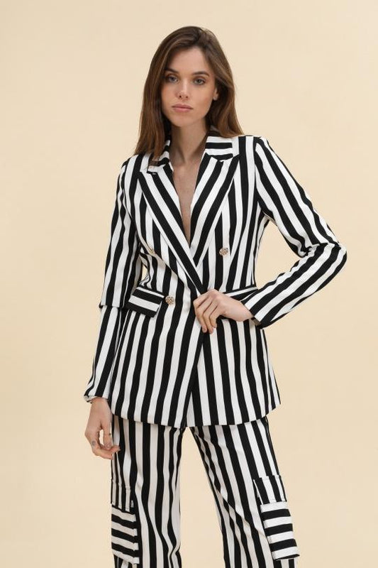 veste à rayures