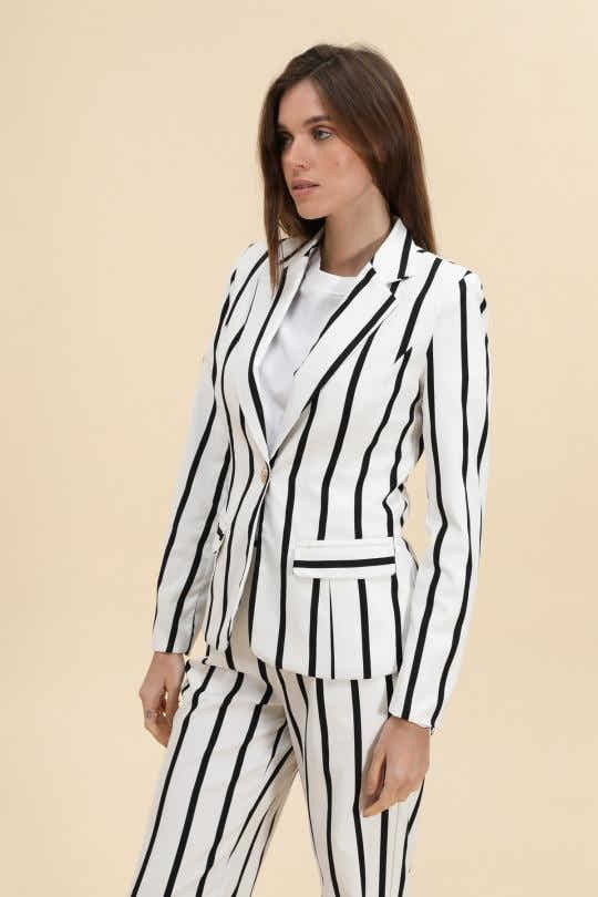 veste à rayures