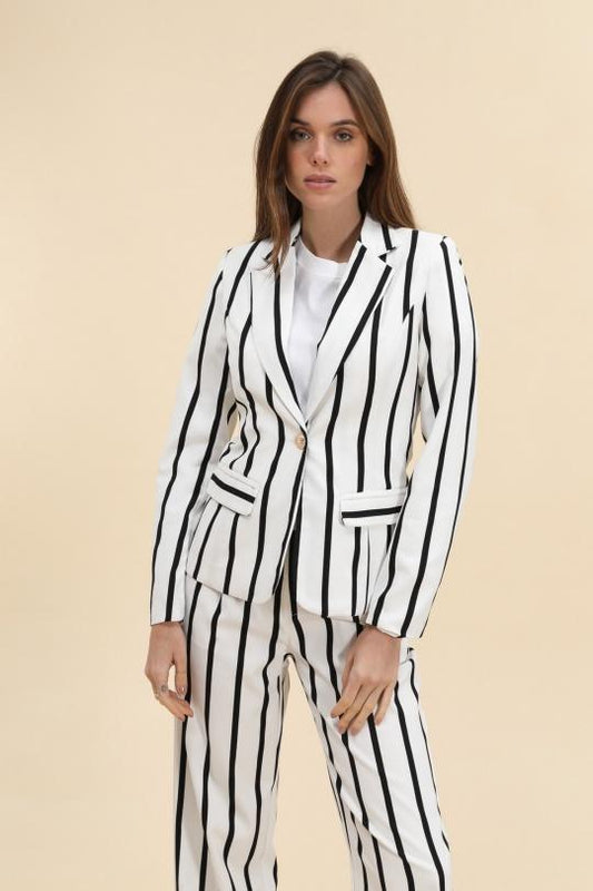 veste à rayures