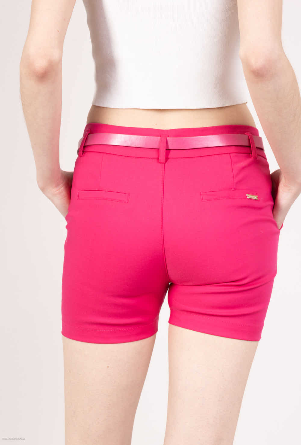 Short slim en couleur grand taille